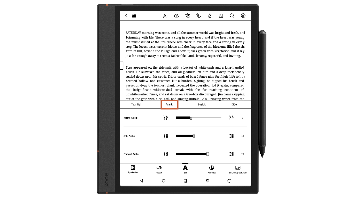 belge ayarları aralık